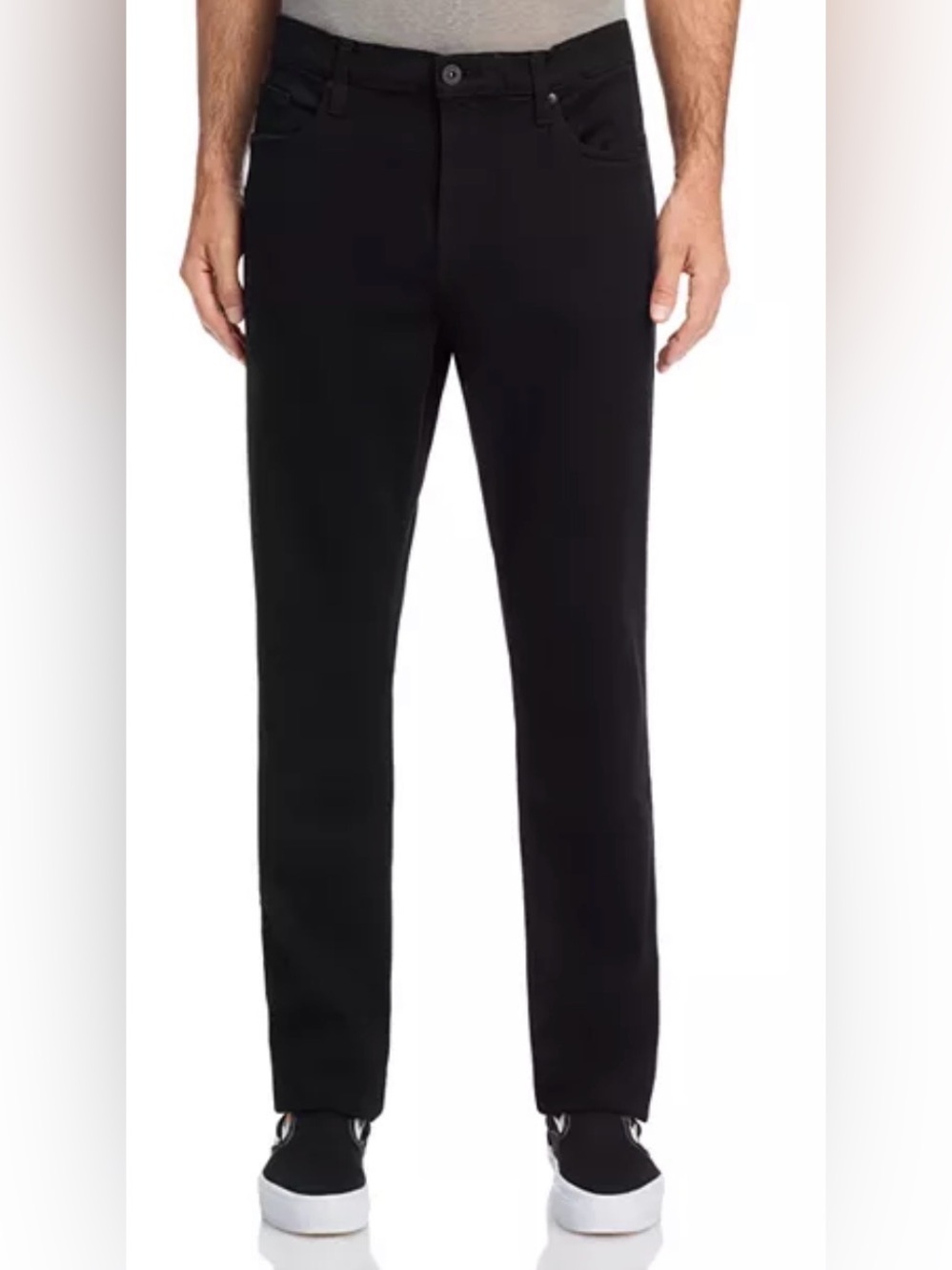 PAIGE BLACK LENNOX STRAIGHT SLIM JEANS PANTS MENS SZ 32